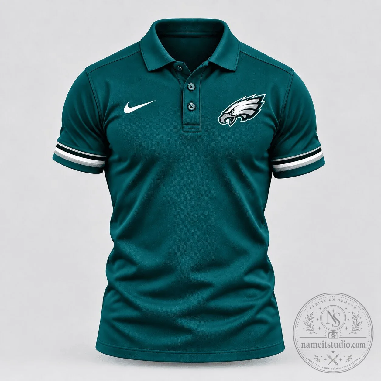 Philadelphia Eagles NFL Performance Polo Shirt for Men