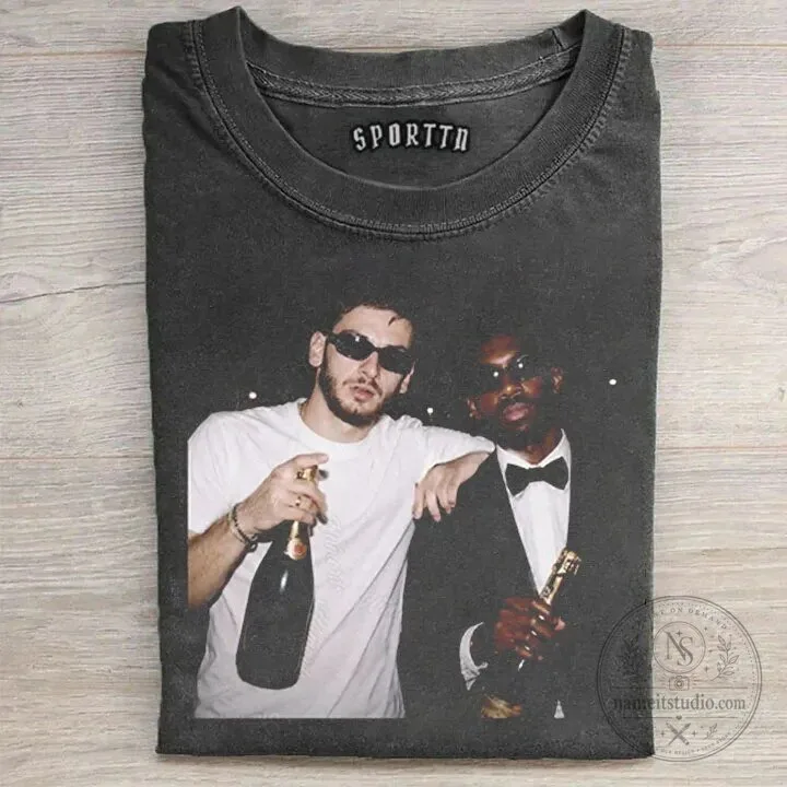 Fan T-Shirt for Football Players Ousmane Dembélé and Khvicha Kvaratskhelia