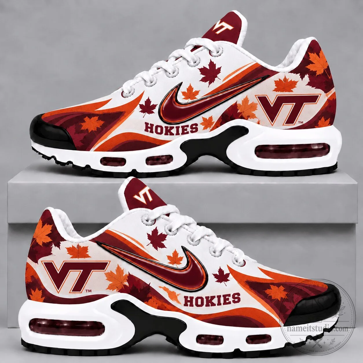 Virginia Tech Hokies Fall Season Air Max Shoes
