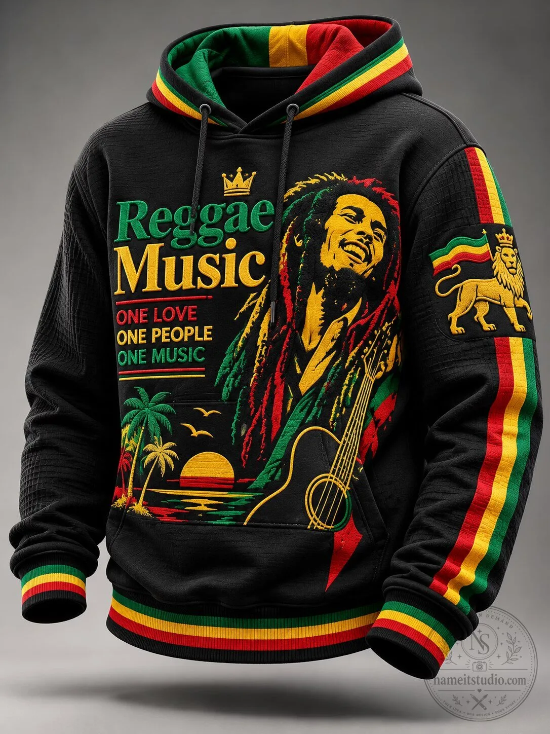 Bob Marley Reggae Music One Love One People One Music Hoodie 5 Bob Marley Reggae Music One Love One People One Music Hoodie