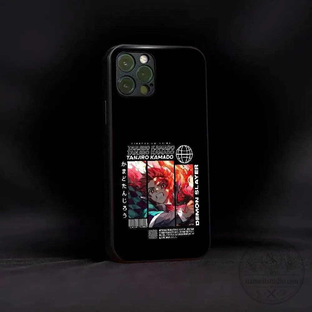 Demon Slayer Tanjiro Kamado Anime Manga Character Phone Case 1 Demon Slayer Tanjiro Kamado Anime Manga Character Phone Case