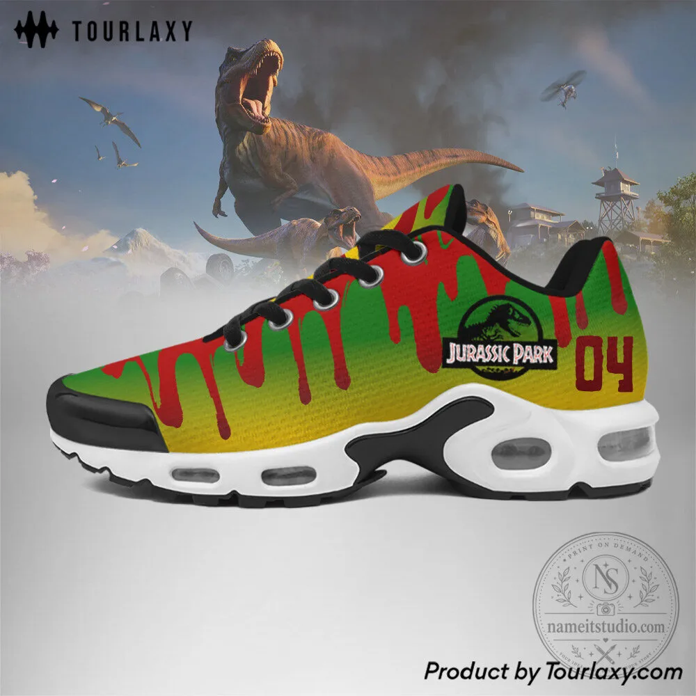 Jurassic Park Logo Red Drip Design Unisex Running Shoes 8 Jurassic Park Logo Red Drip Design Unisex Running Shoes
