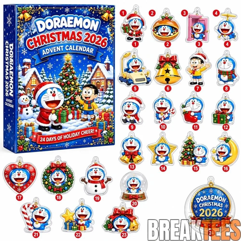 Doraemon Christmas 2026 Advent Calendar Holiday Cheer Gift Box