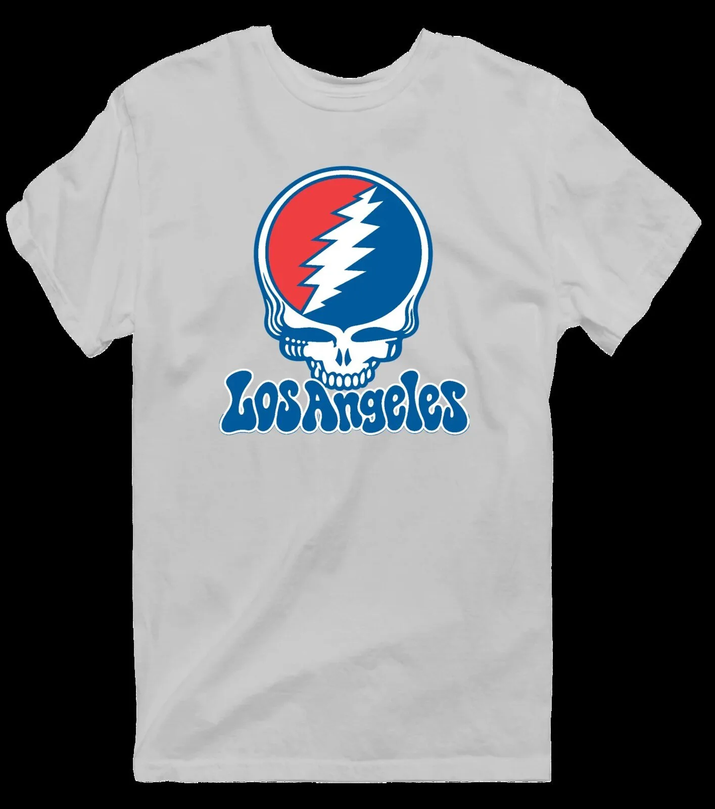 Grateful Dead Los Angeles Steal Your Face Skull Rock Band T-Shirt 14 Grateful Dead Los Angeles Steal Your Face Skull Rock Band T-Shirt