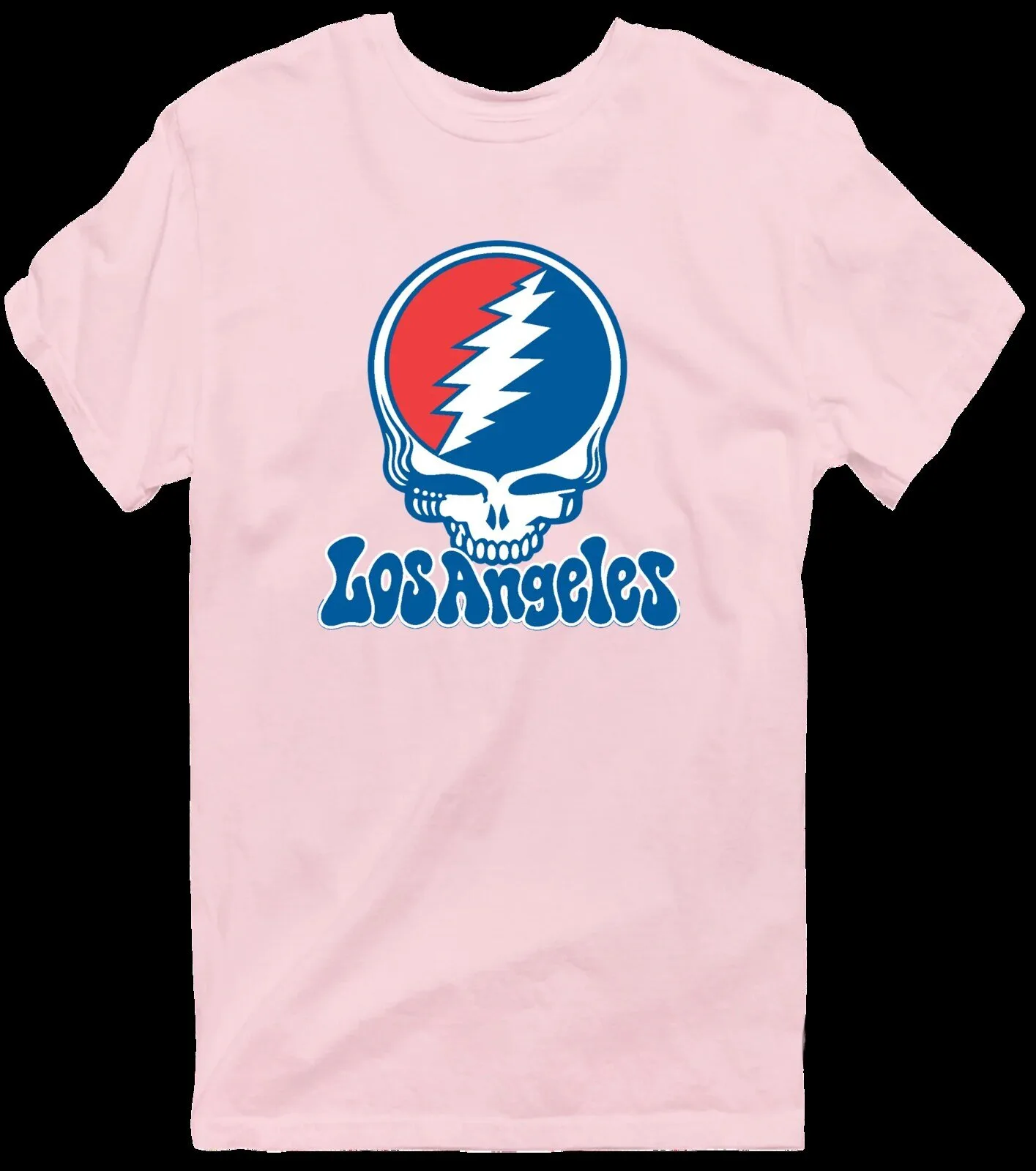 Grateful Dead Los Angeles Steal Your Face Skull Rock Band T-Shirt 15 Grateful Dead Los Angeles Steal Your Face Skull Rock Band T-Shirt