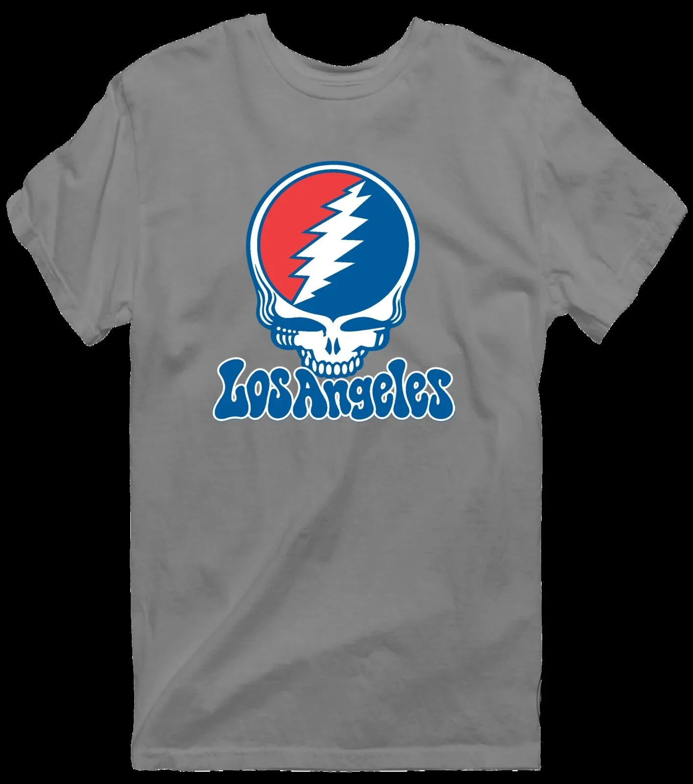 Grateful Dead Los Angeles Steal Your Face Skull Rock Band T-Shirt 16 Grateful Dead Los Angeles Steal Your Face Skull Rock Band T-Shirt