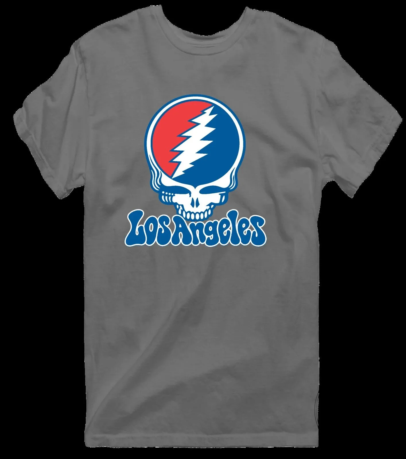Grateful Dead Los Angeles Steal Your Face Skull Rock Band T-Shirt 20 Grateful Dead Los Angeles Steal Your Face Skull Rock Band T-Shirt