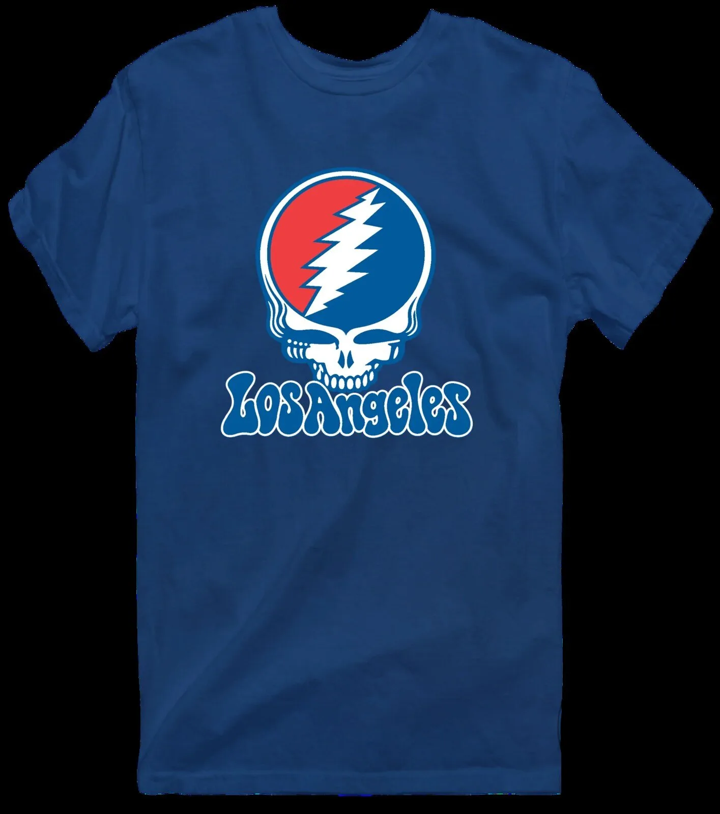 Grateful Dead Los Angeles Steal Your Face Skull Rock Band T-Shirt 21 Grateful Dead Los Angeles Steal Your Face Skull Rock Band T-Shirt